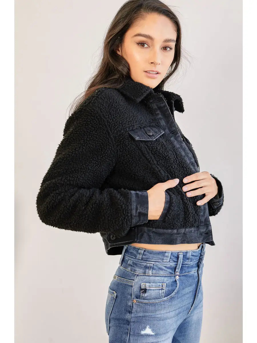 Sherpa Denim Jacket