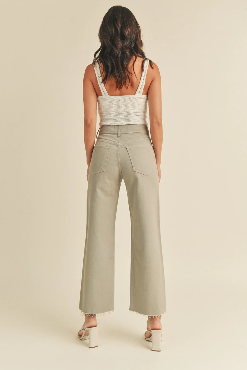Nautical Wide Leg Jean - Mimi & Rae