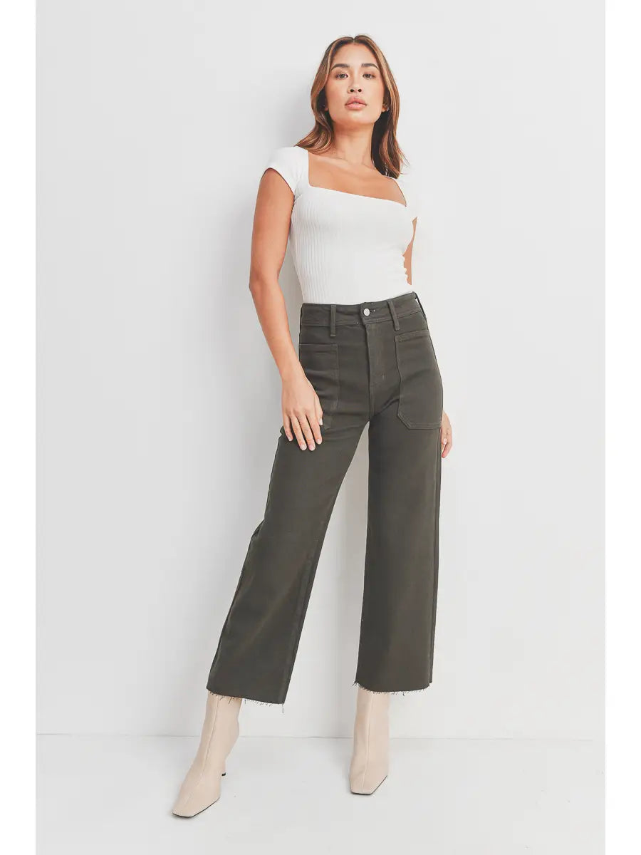 Nautical Wide Leg Jean - Mimi & Rae