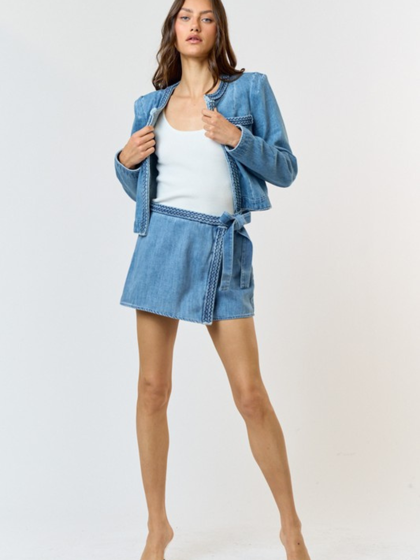 Braided Knot Skort - Mimi & Rae
