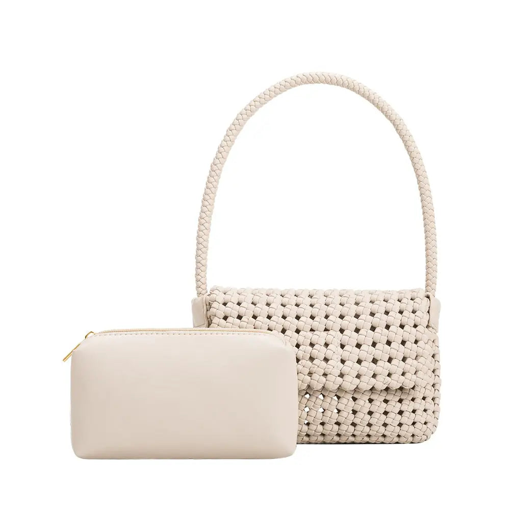 Shelly Recycled Vegan Shoulder Bag - Mimi & Rae