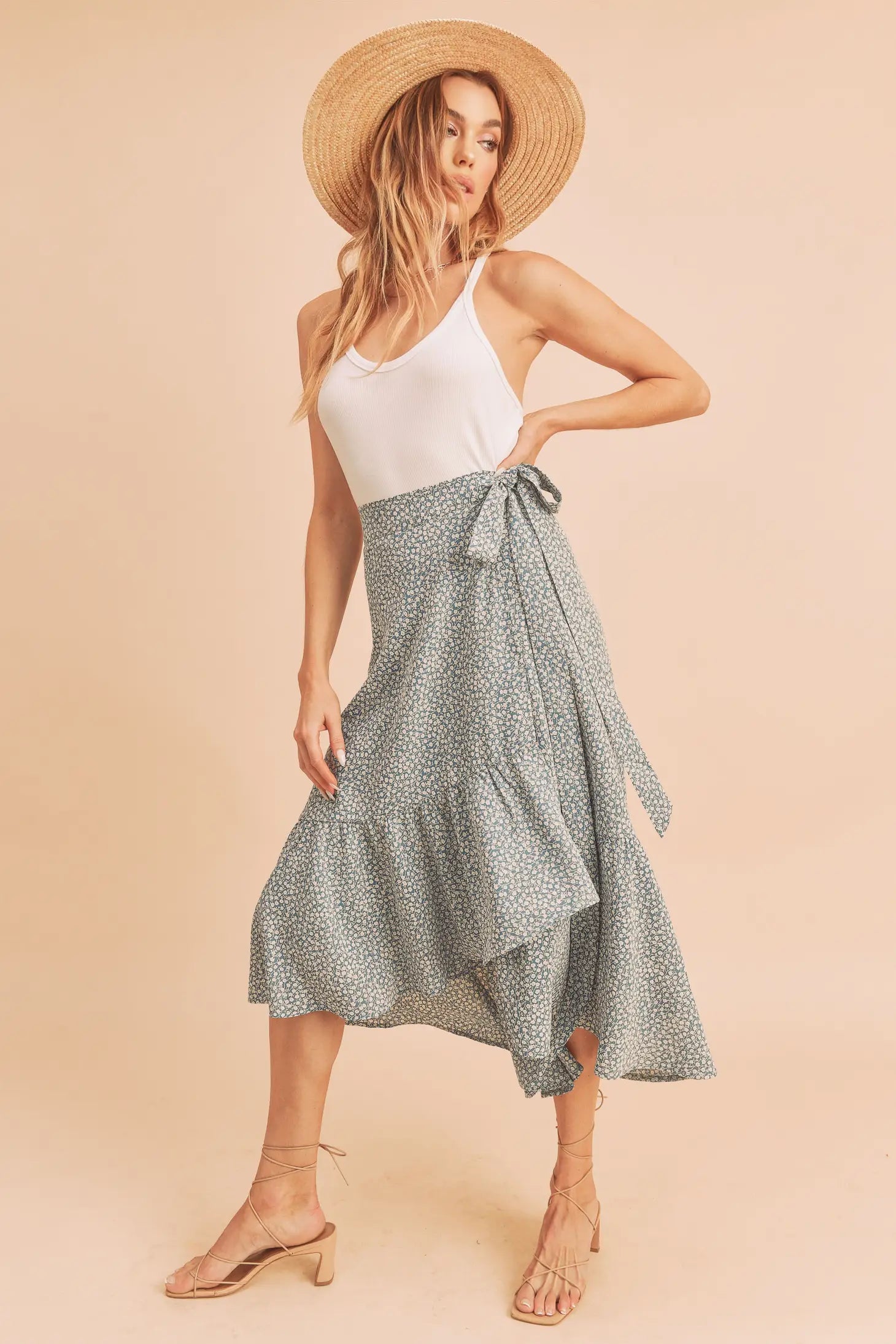 Cara Wrap Skirt - Mimi & Rae