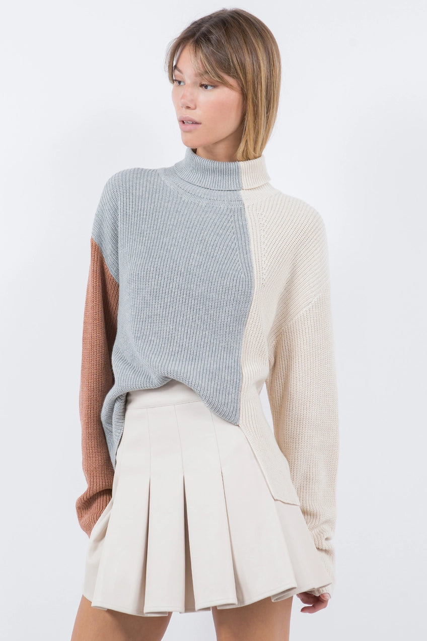 Color Block Sweater