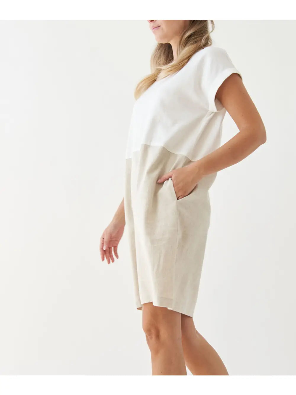 Color Block Shift Dress - Mimi & Rae