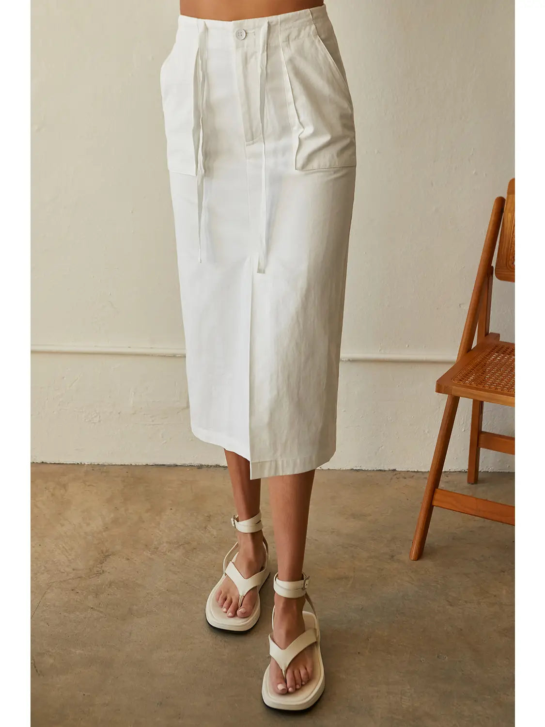Utility Midi Skirt