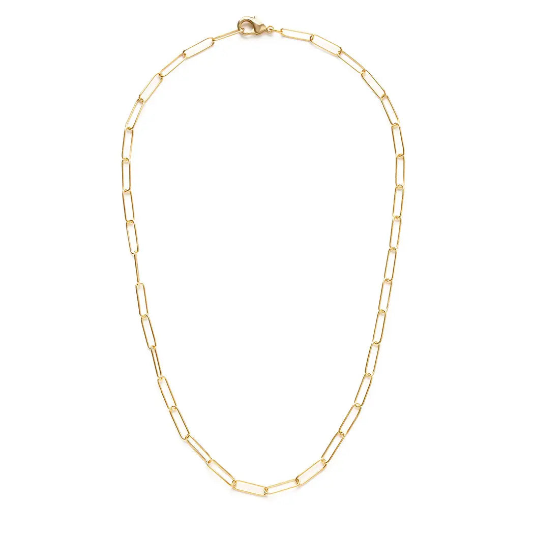 Paperclip Chain 20" Necklace - Mimi & Rae