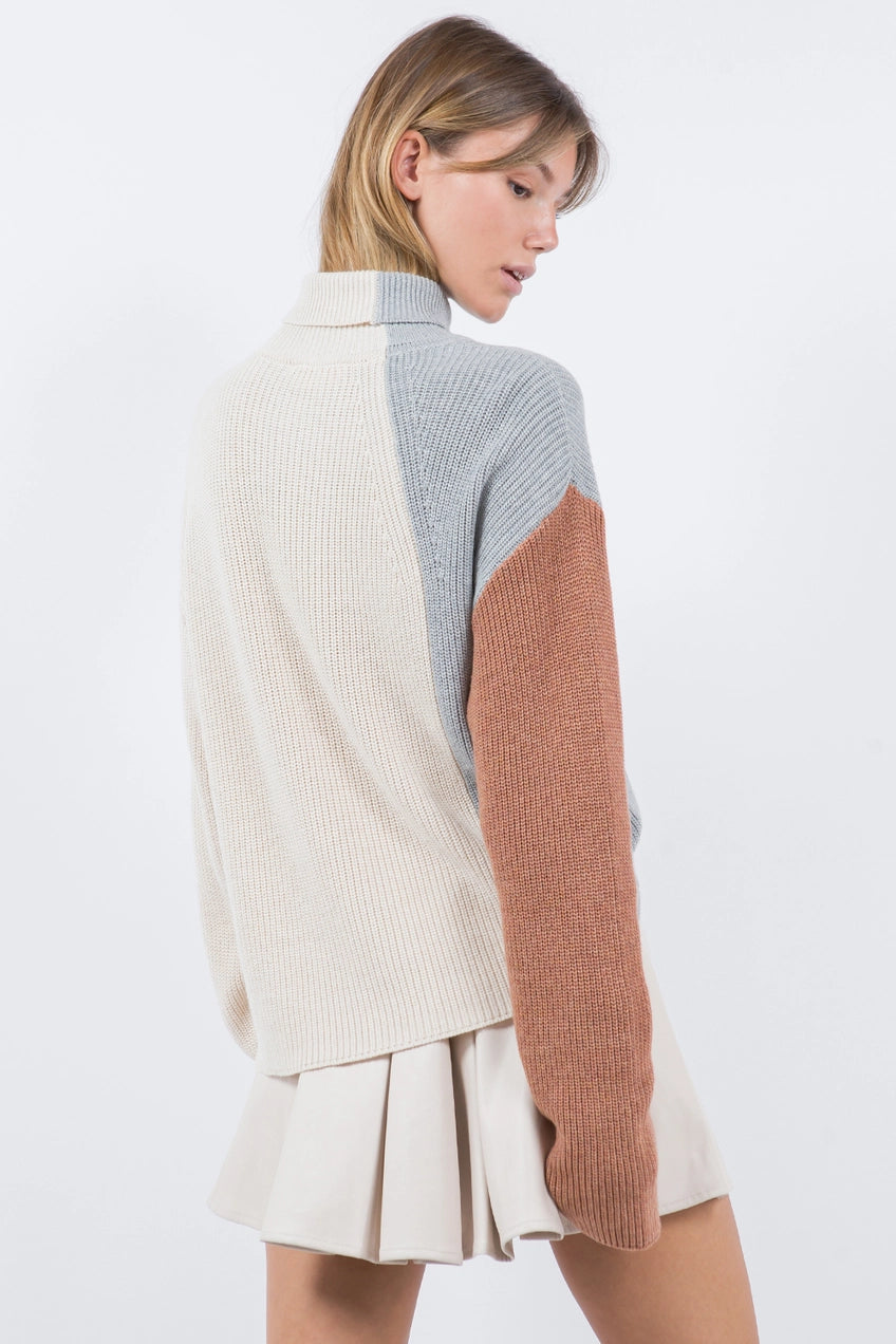 Color Block Sweater