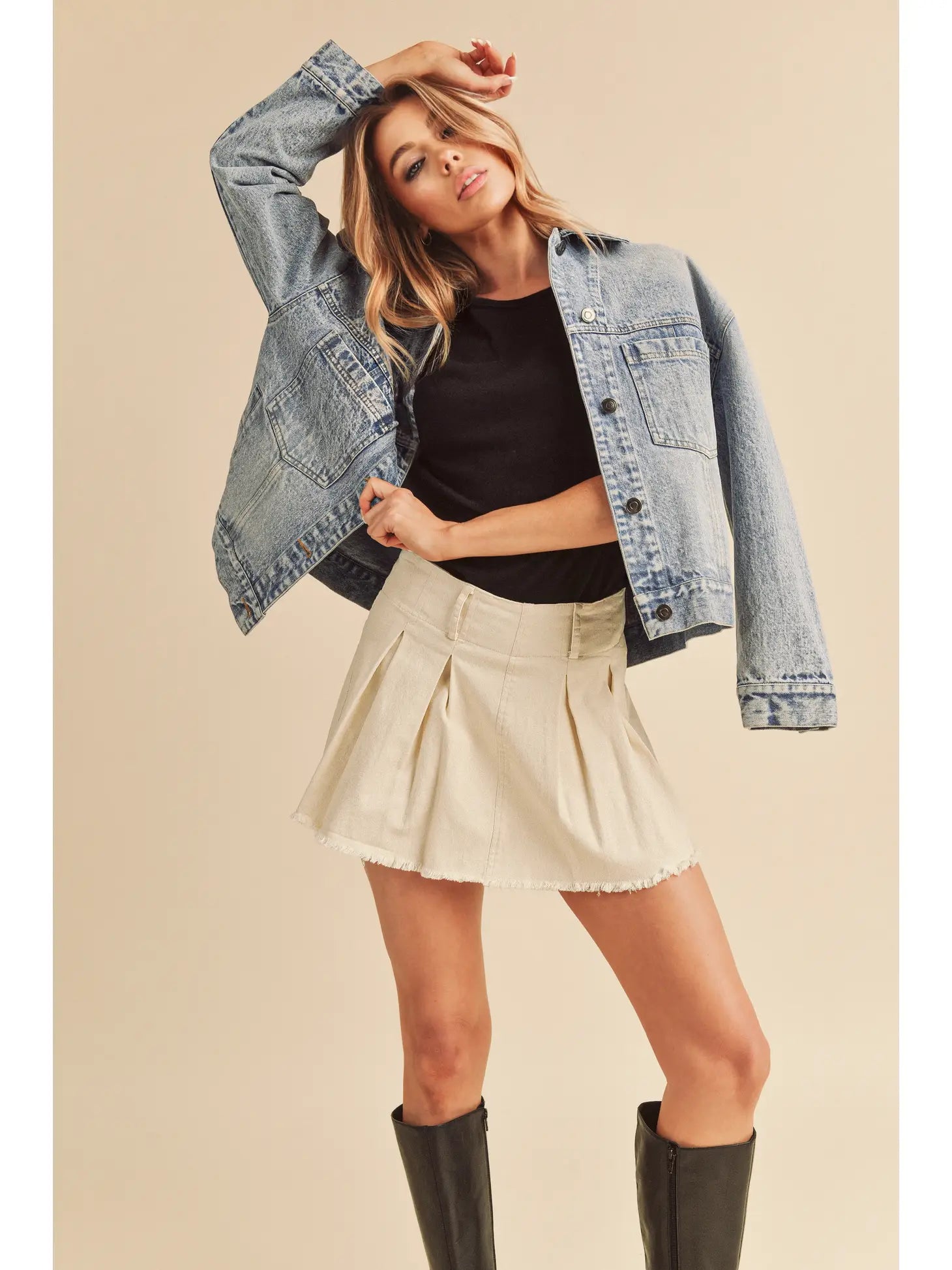 Gayla Denim Jacket - Mimi & Rae