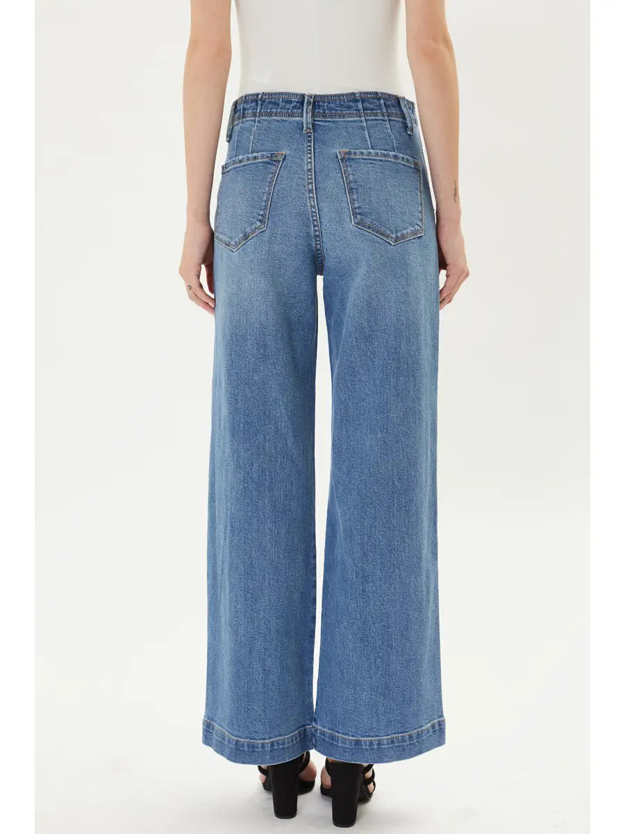High Rise Wide Leg