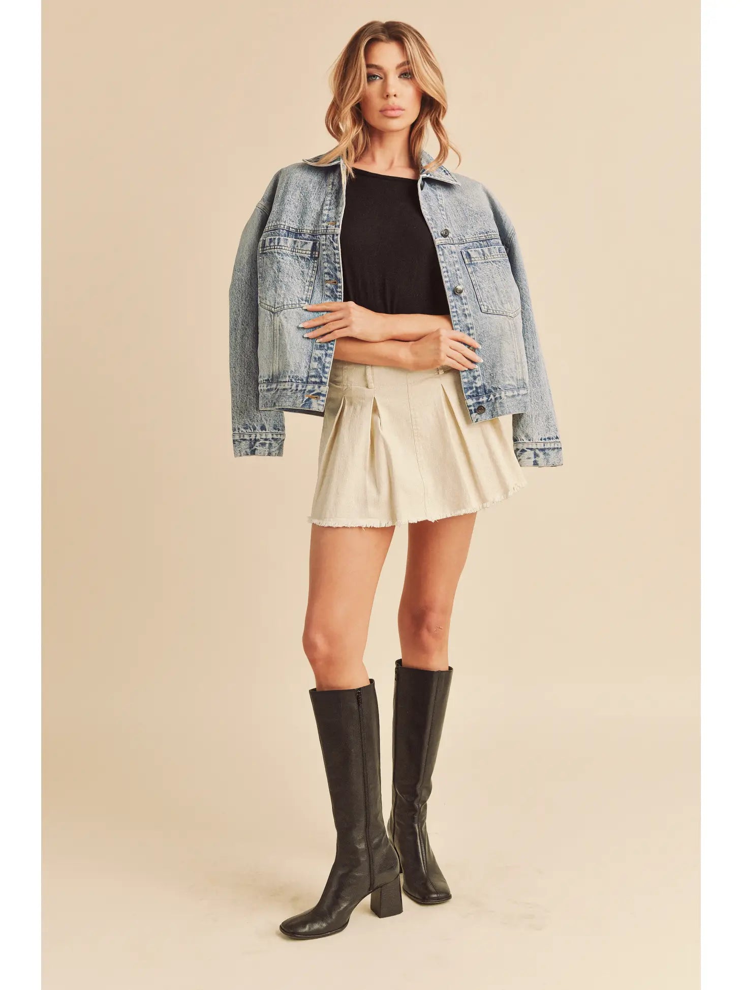 Gayla Denim Jacket - Mimi & Rae