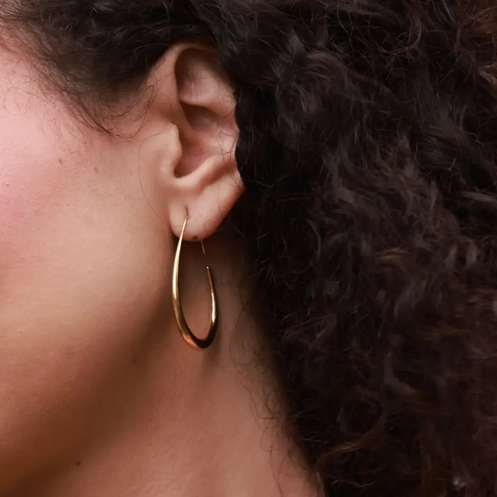 Teardrop Hoops - Mimi & Rae