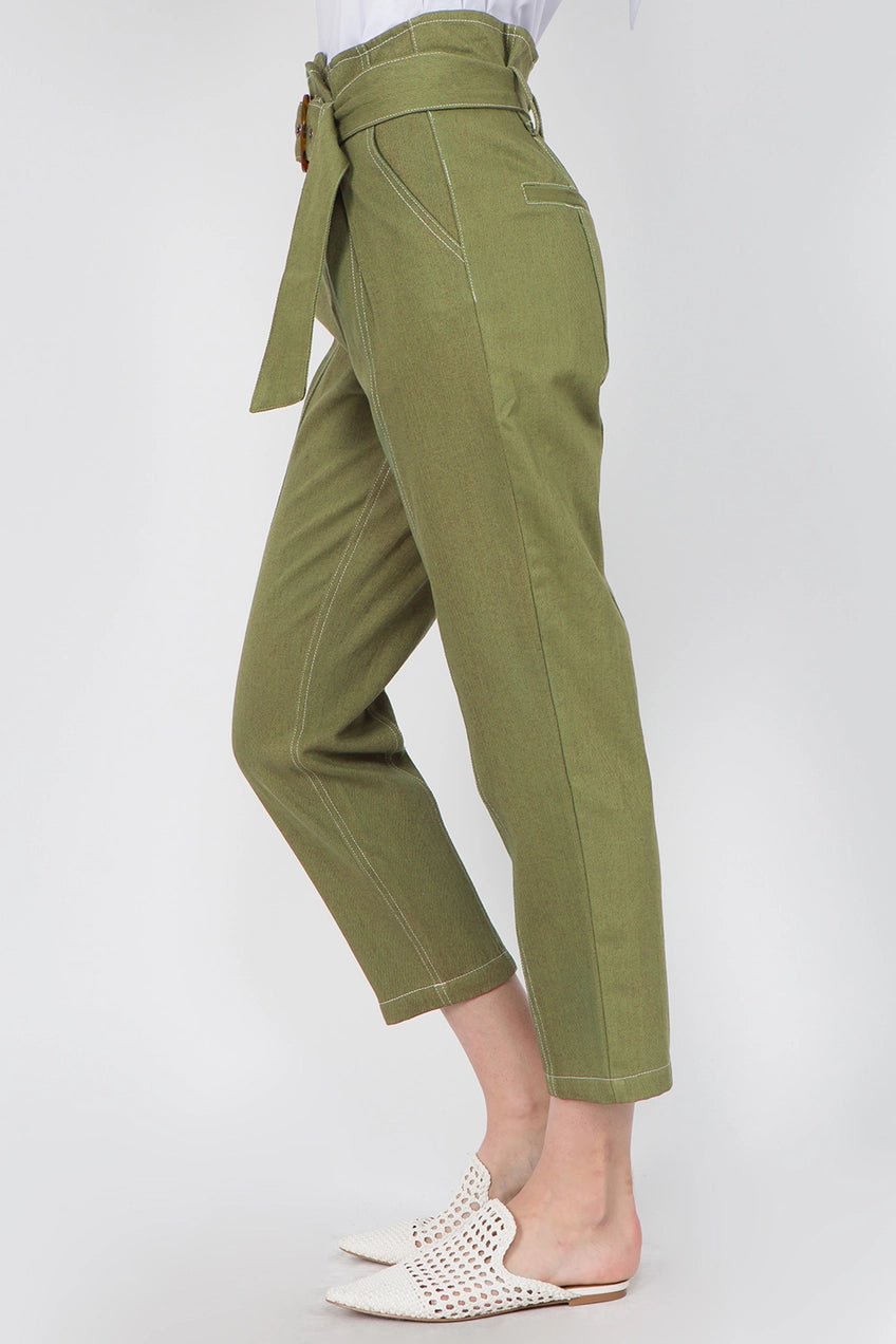 Woven Tapered Trousers