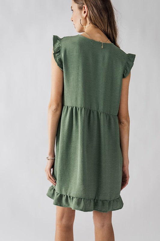 Sunny Days Ruffled Dress - Mimi & Rae