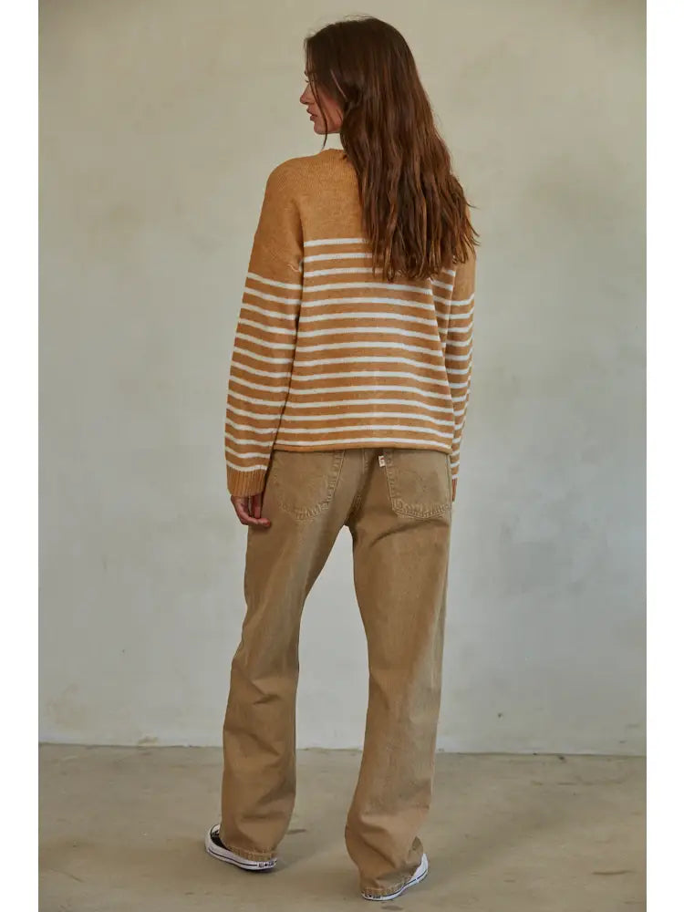 Odette Striped Pullover