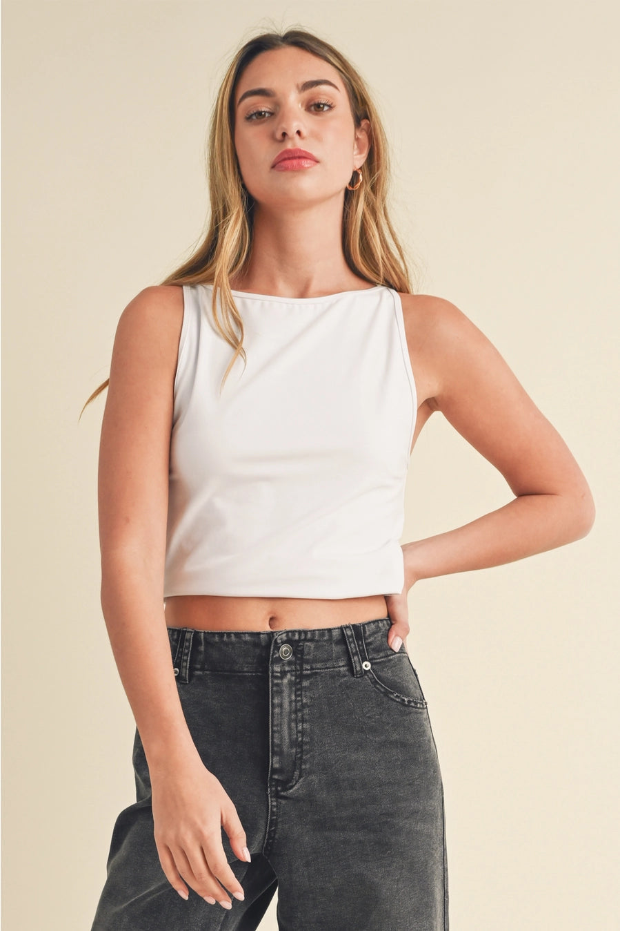 Rodi High Neck Tank - Mimi & Rae