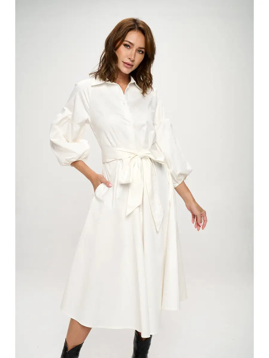 Maxi Shirt Dress