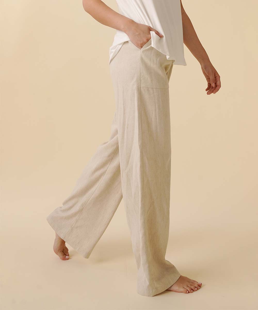 Bamboo Cotton Linen Pant - Mimi & Rae