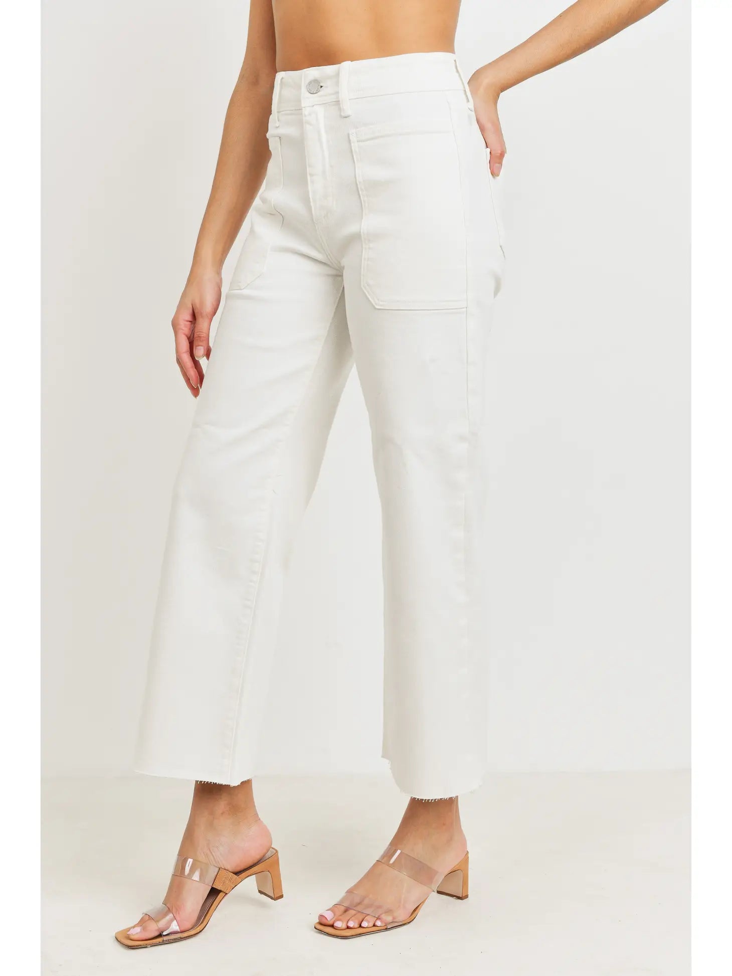 Nautical Wide Leg Jean - Mimi & Rae
