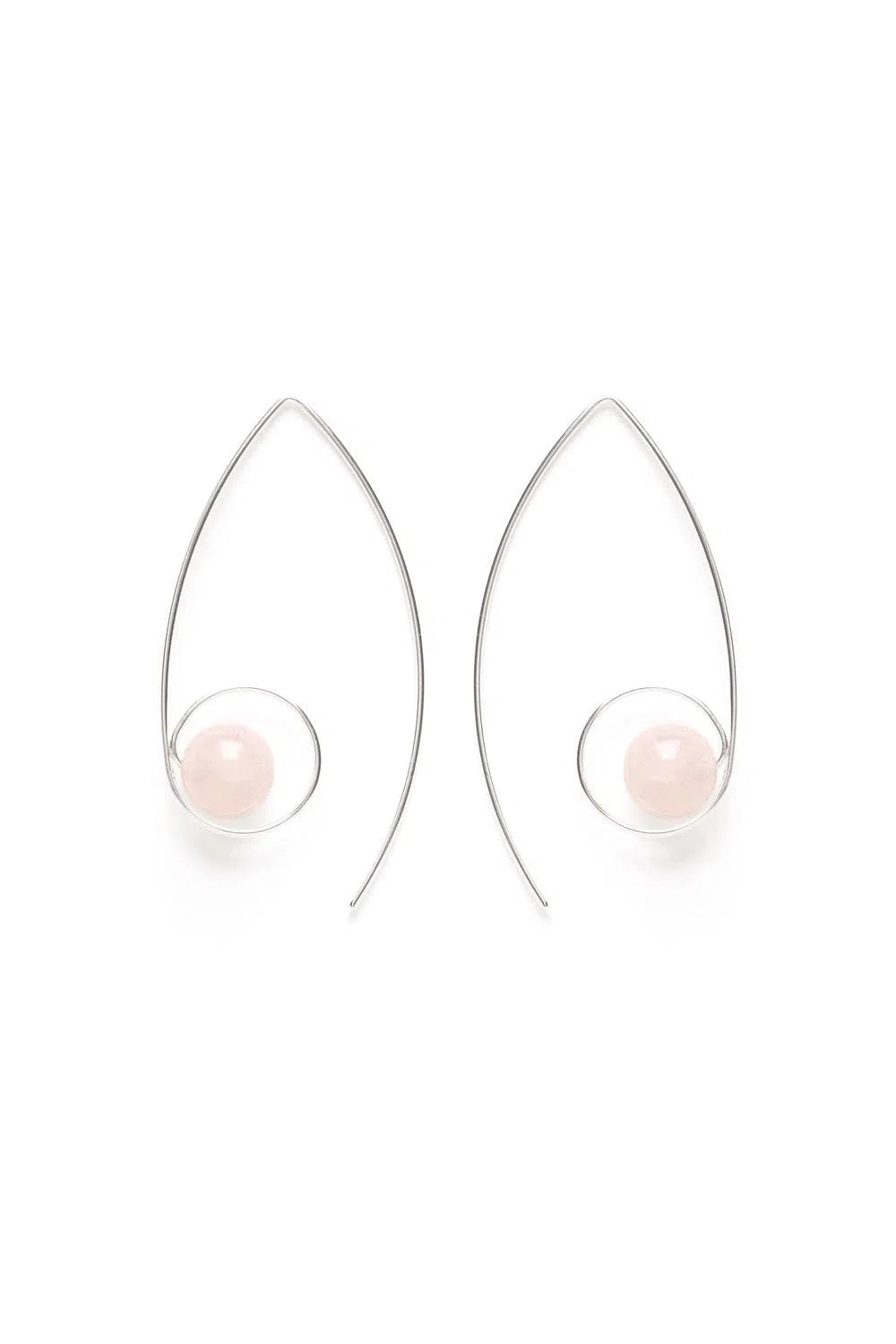 Marquis Gemstone Threader Earrings - Mimi & Rae