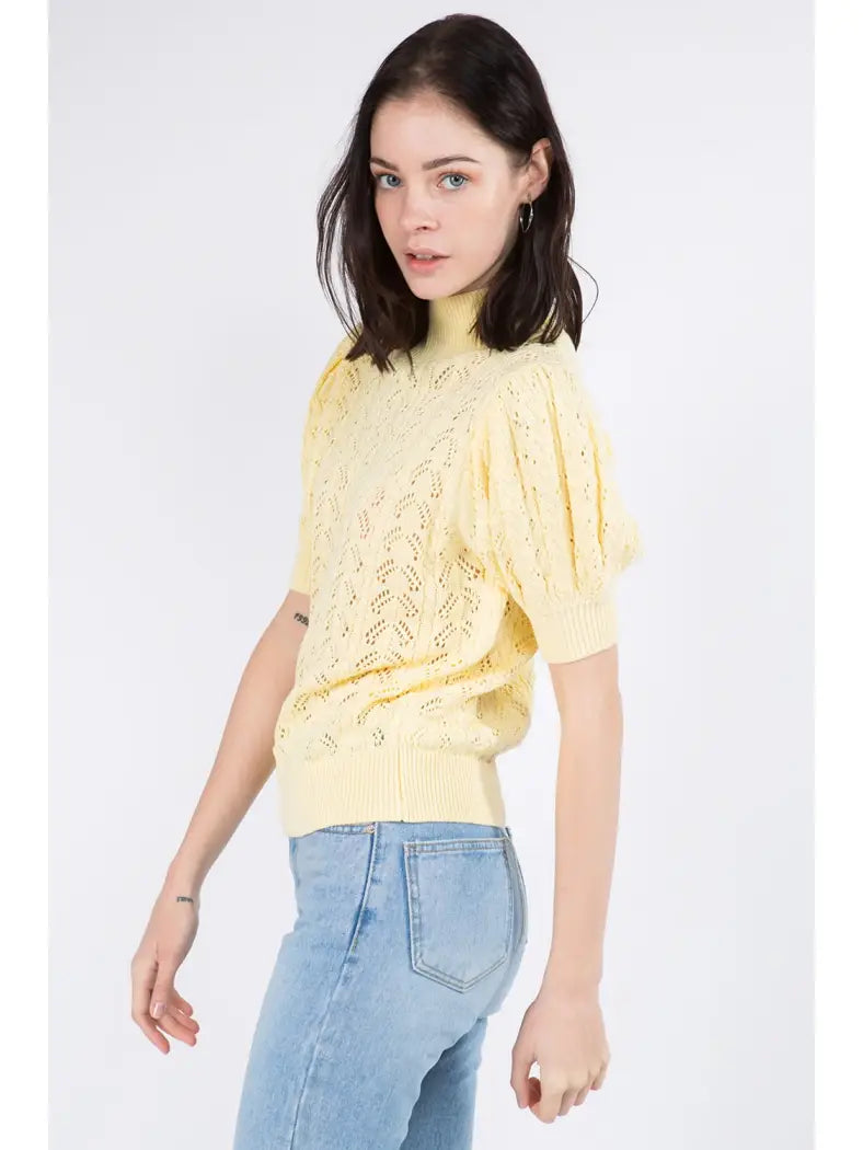Spring Crochet Sweater