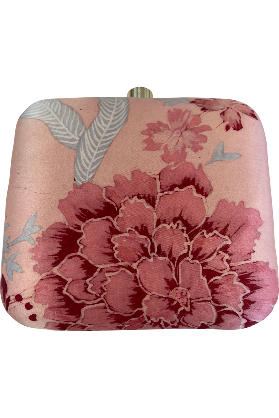Darya Accessories Pink Floral Clutch