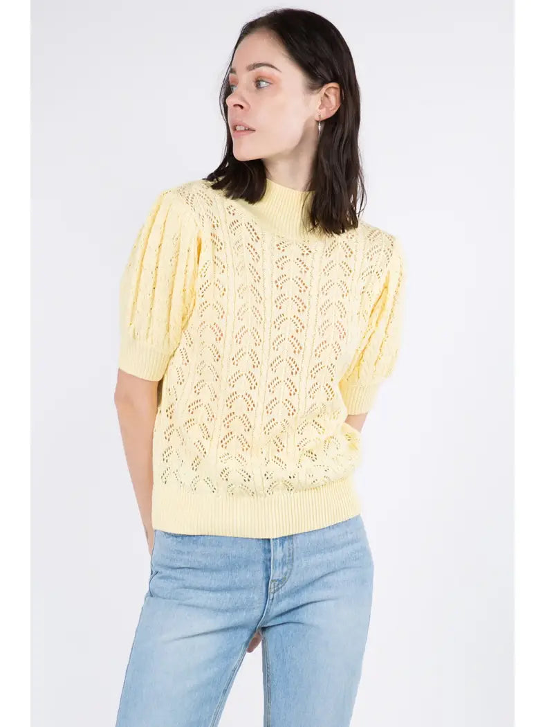 Spring Crochet Sweater