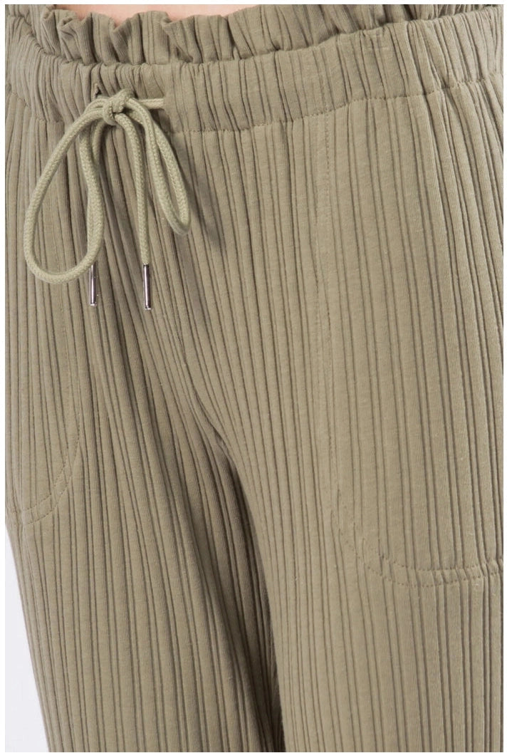 Alexa Ruffle Waist Joggers