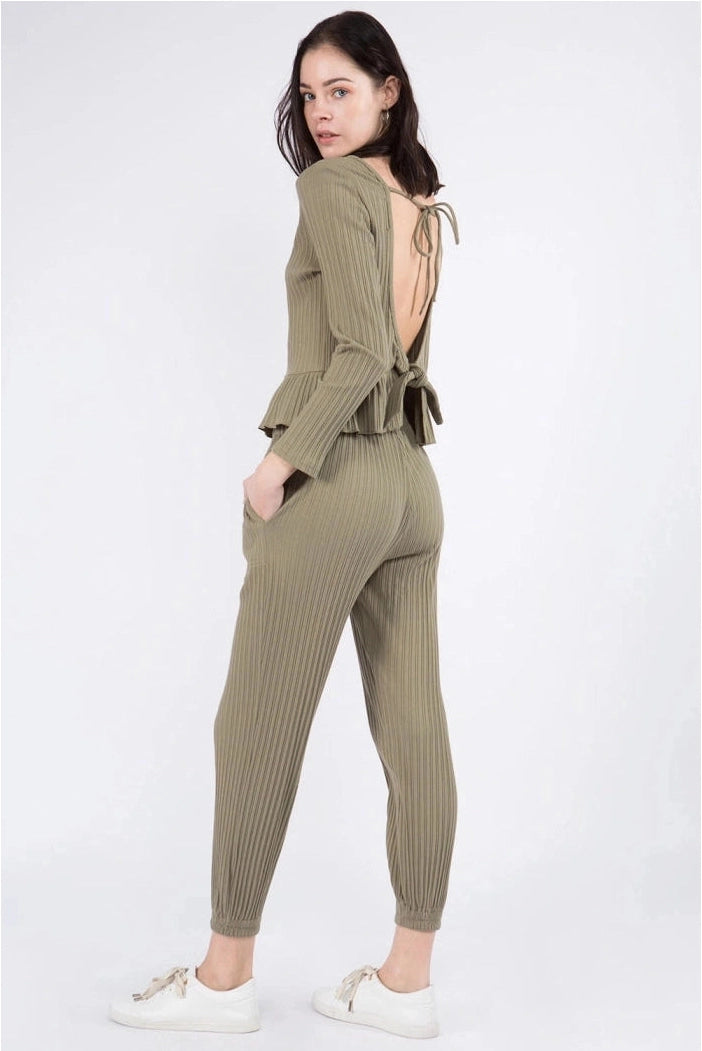 Alexa Tie Back Pullover