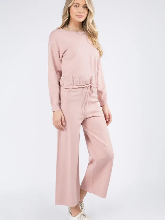 Blush Sweater Top