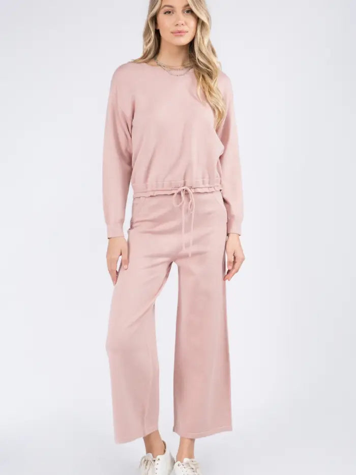 Blush Sweater Top