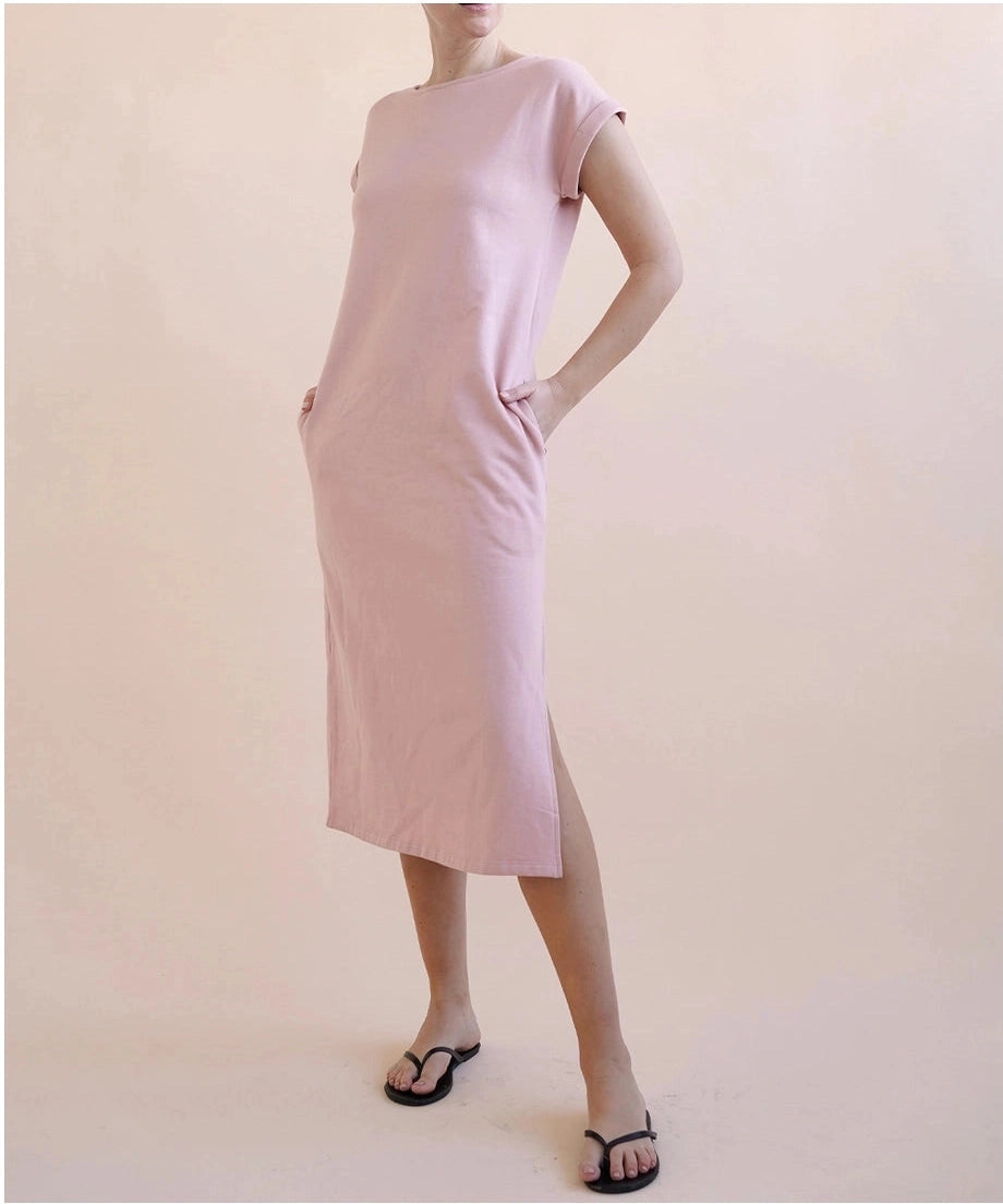 Organic Hemp Side Slit Dress