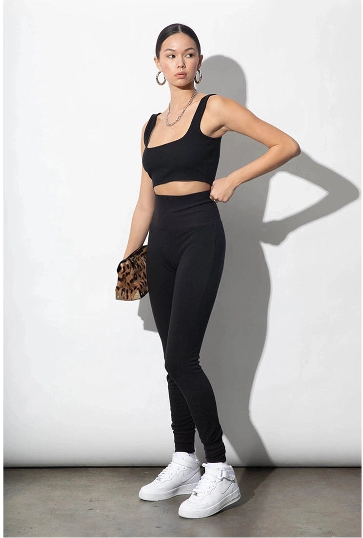 Demi Modal Rib Cropped Tank