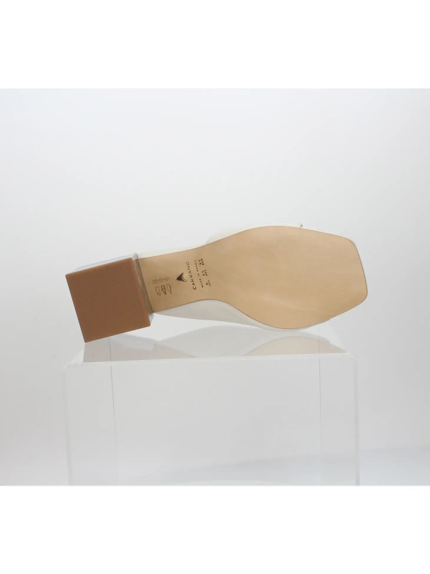 Tortoise Block Heel Slide