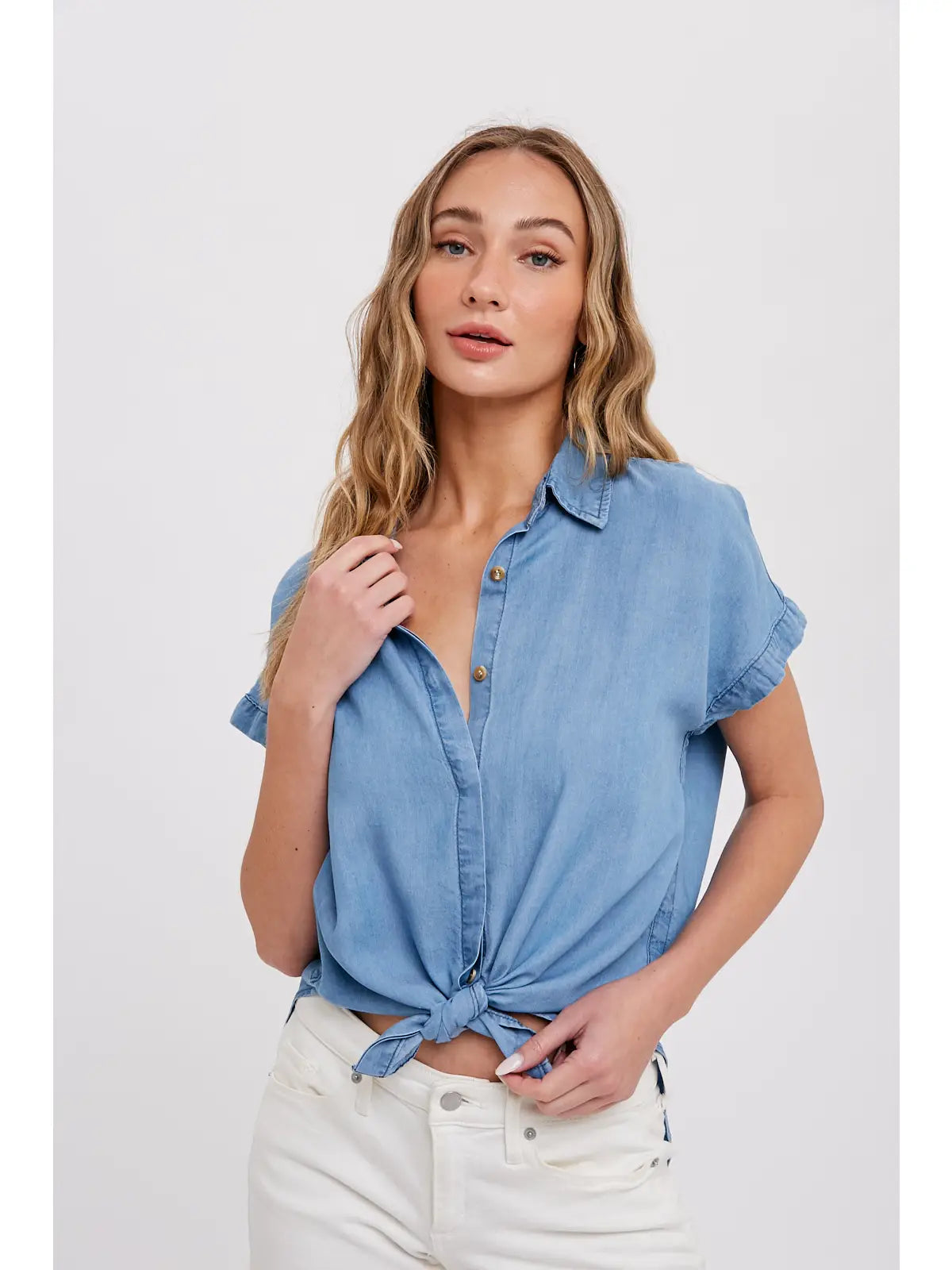 Tencel Button Down - Mimi & Rae
