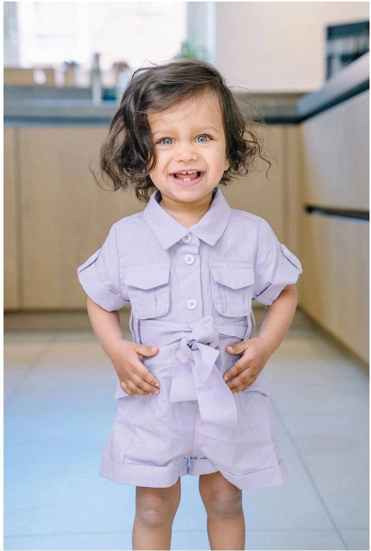 Fleur Kids Jumpsuit - Mimi & Rae