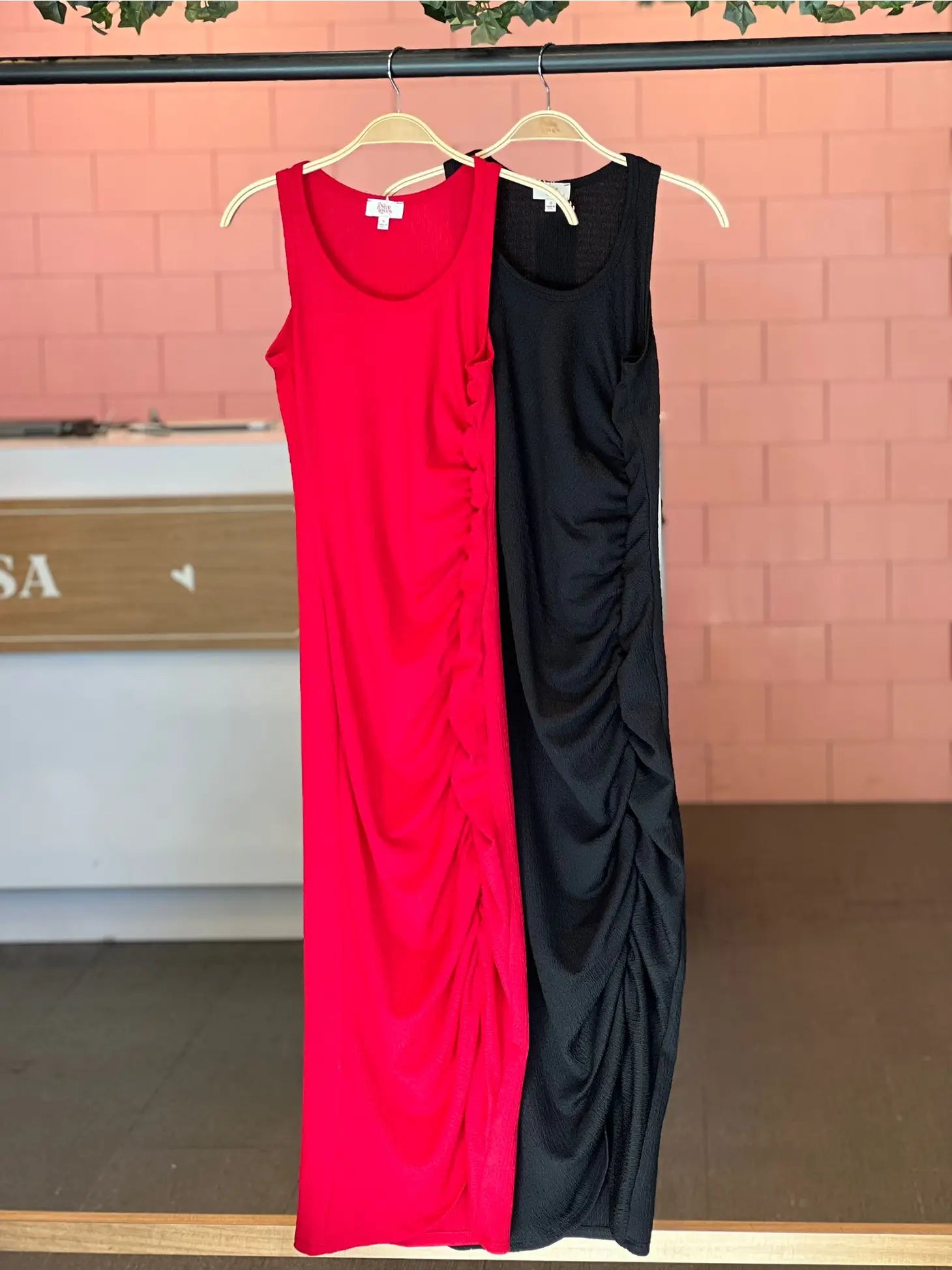 Ausra Ruched Dress
