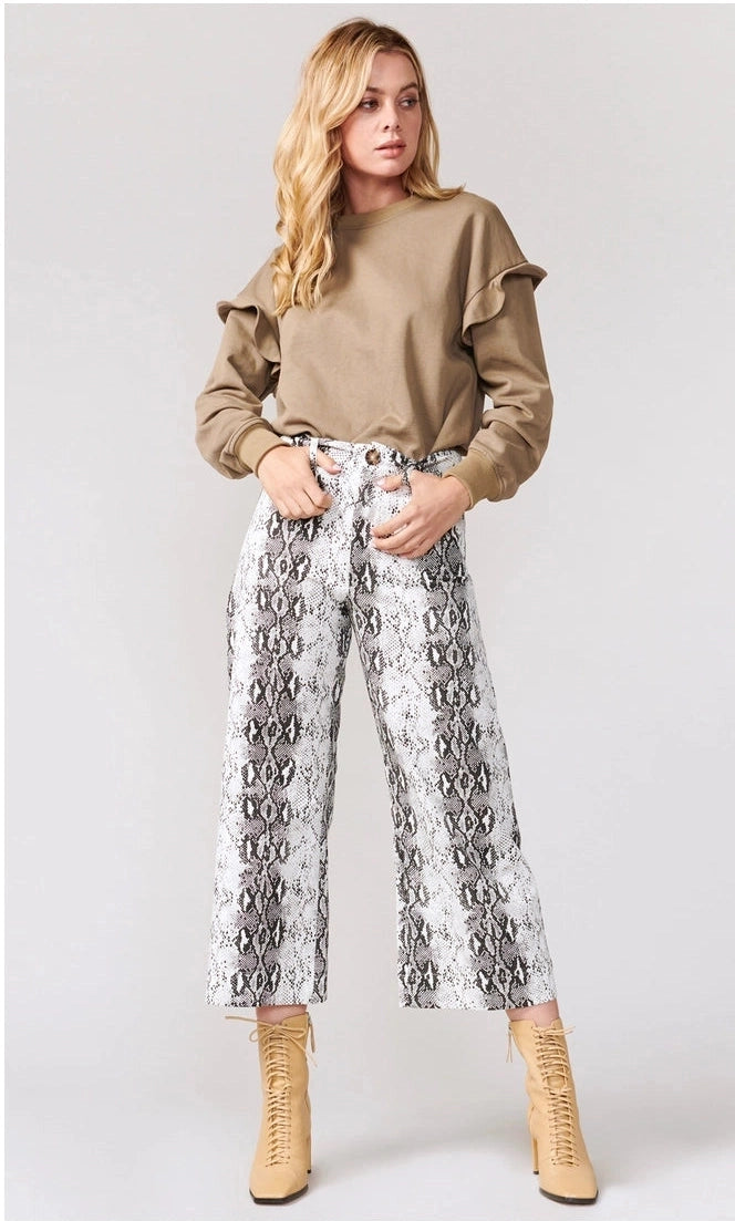 Jamison Drop Shoulder French Terry Sweatshirt