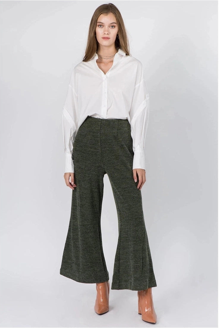 Flare Knit Pants