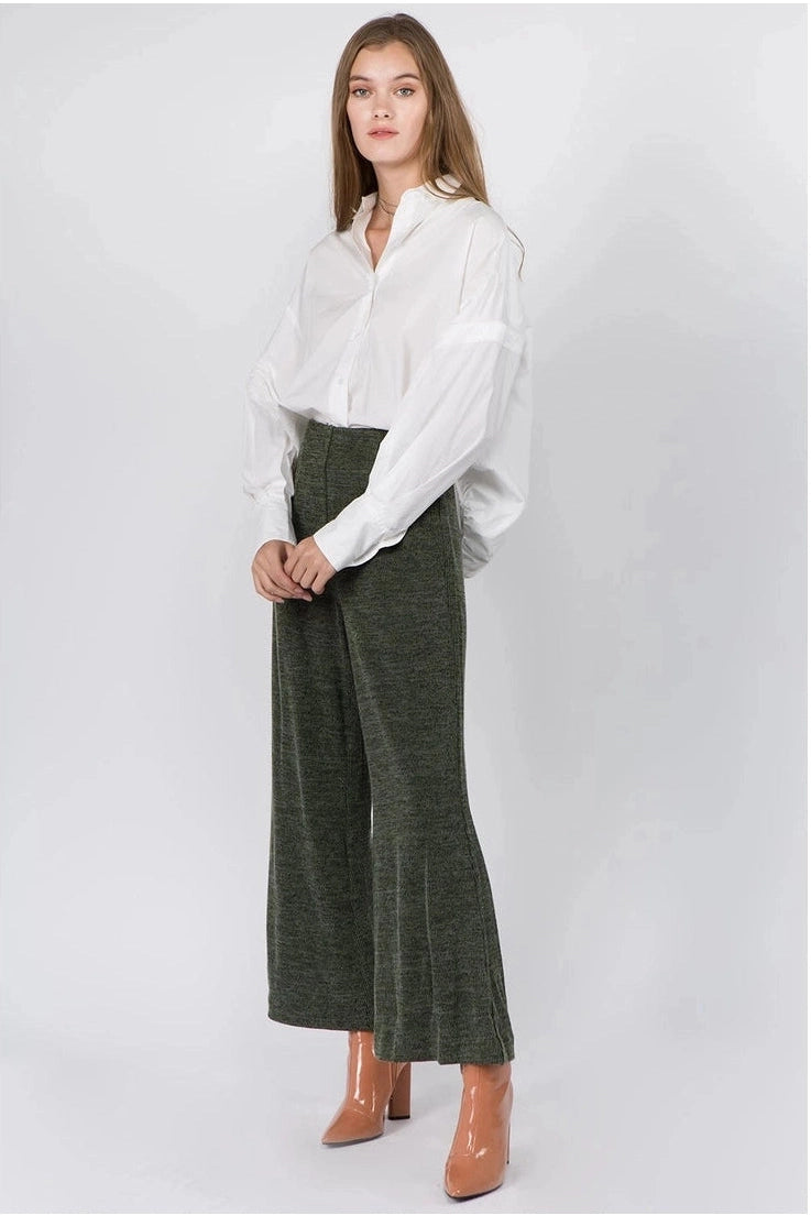 Flare Knit Pants