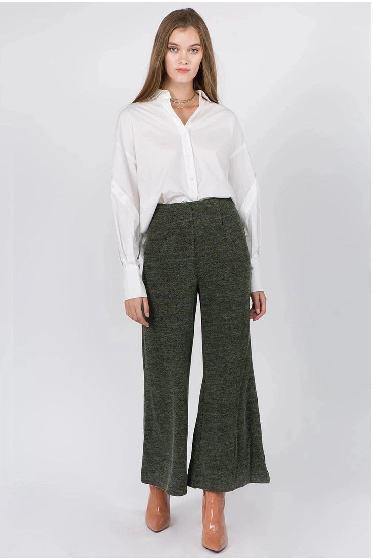 Flare Knit Pants