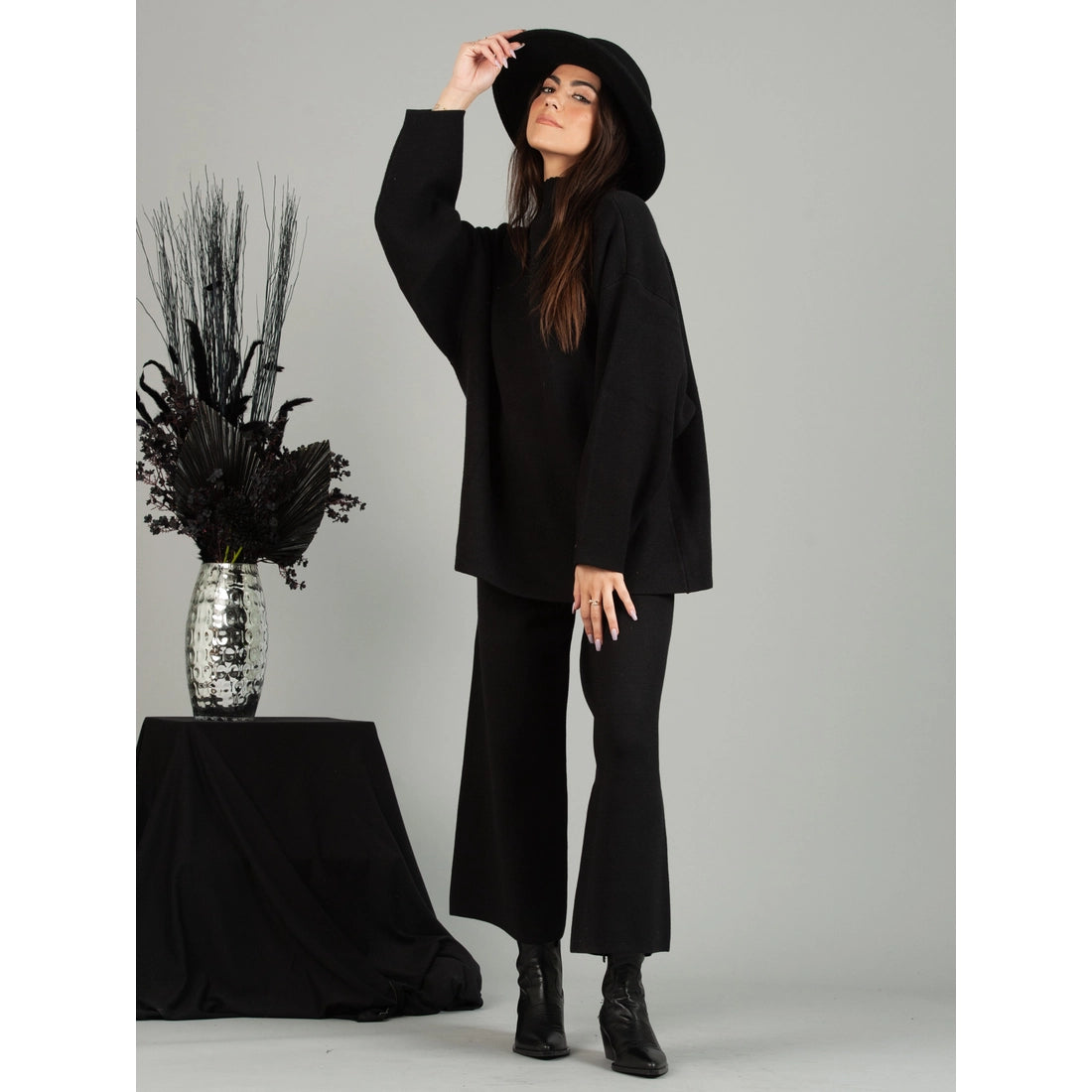 Meri Mock Neck Sweater