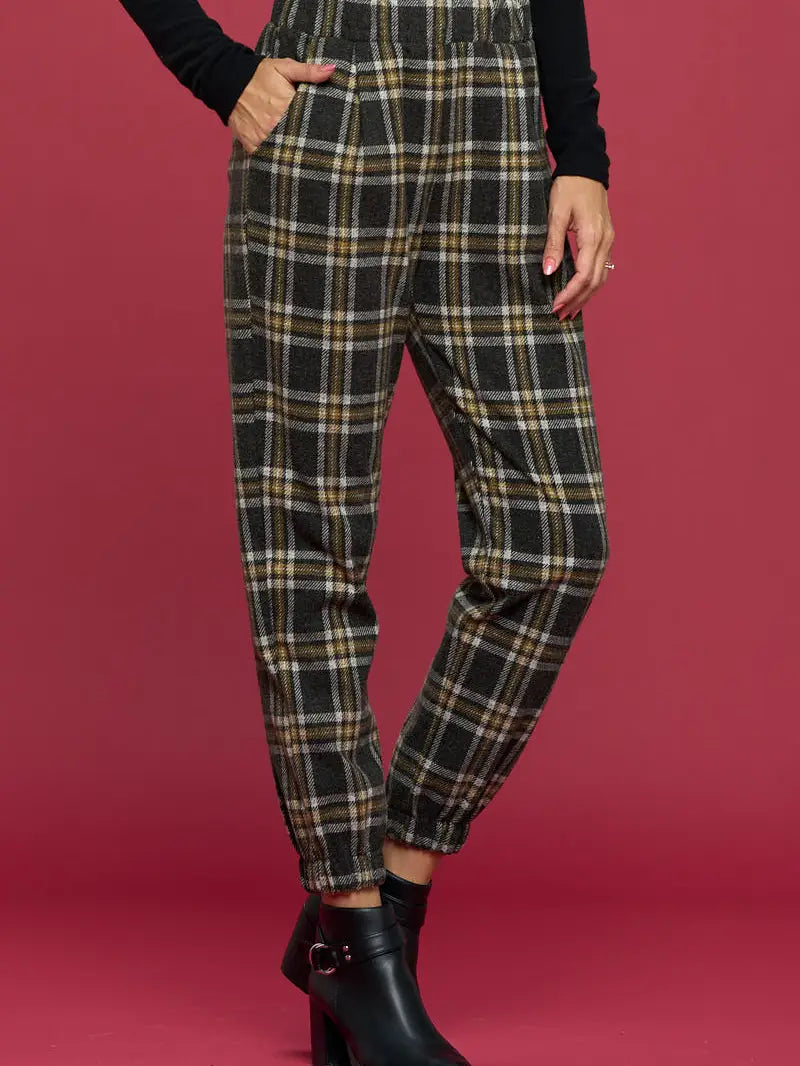 Plaid Jogger Pant