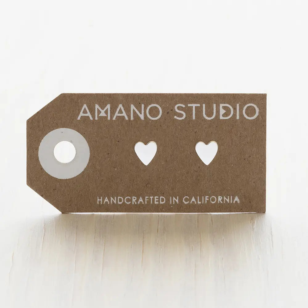 Heart Stud Earrings