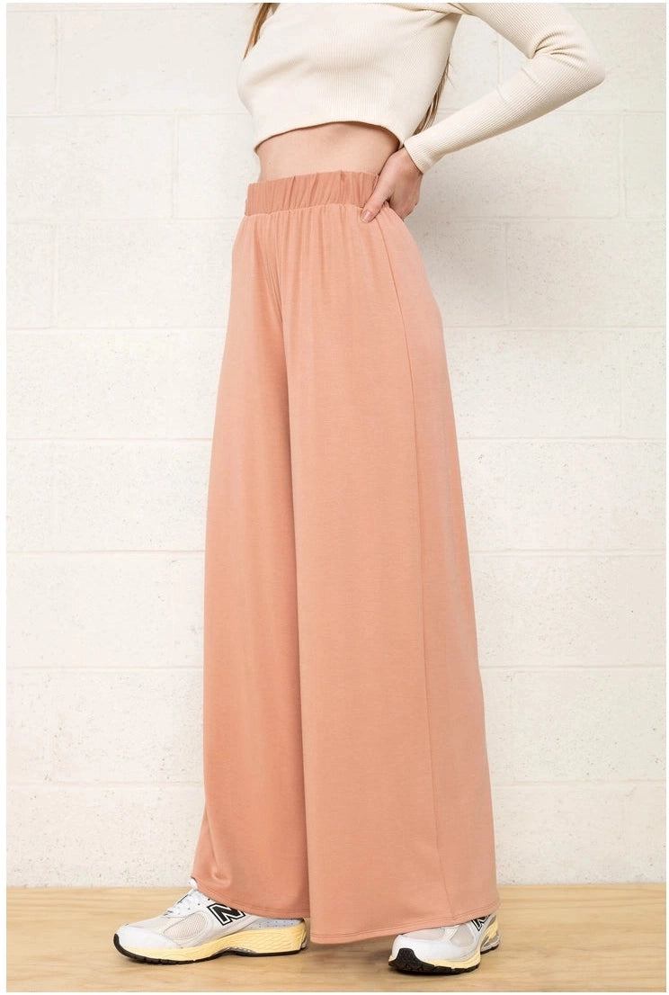 Georgia Pant in Salmon