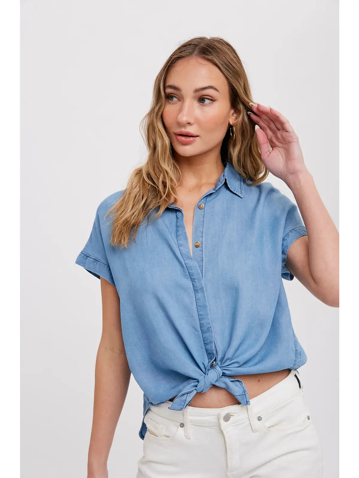 Tencel Button Down - Mimi & Rae