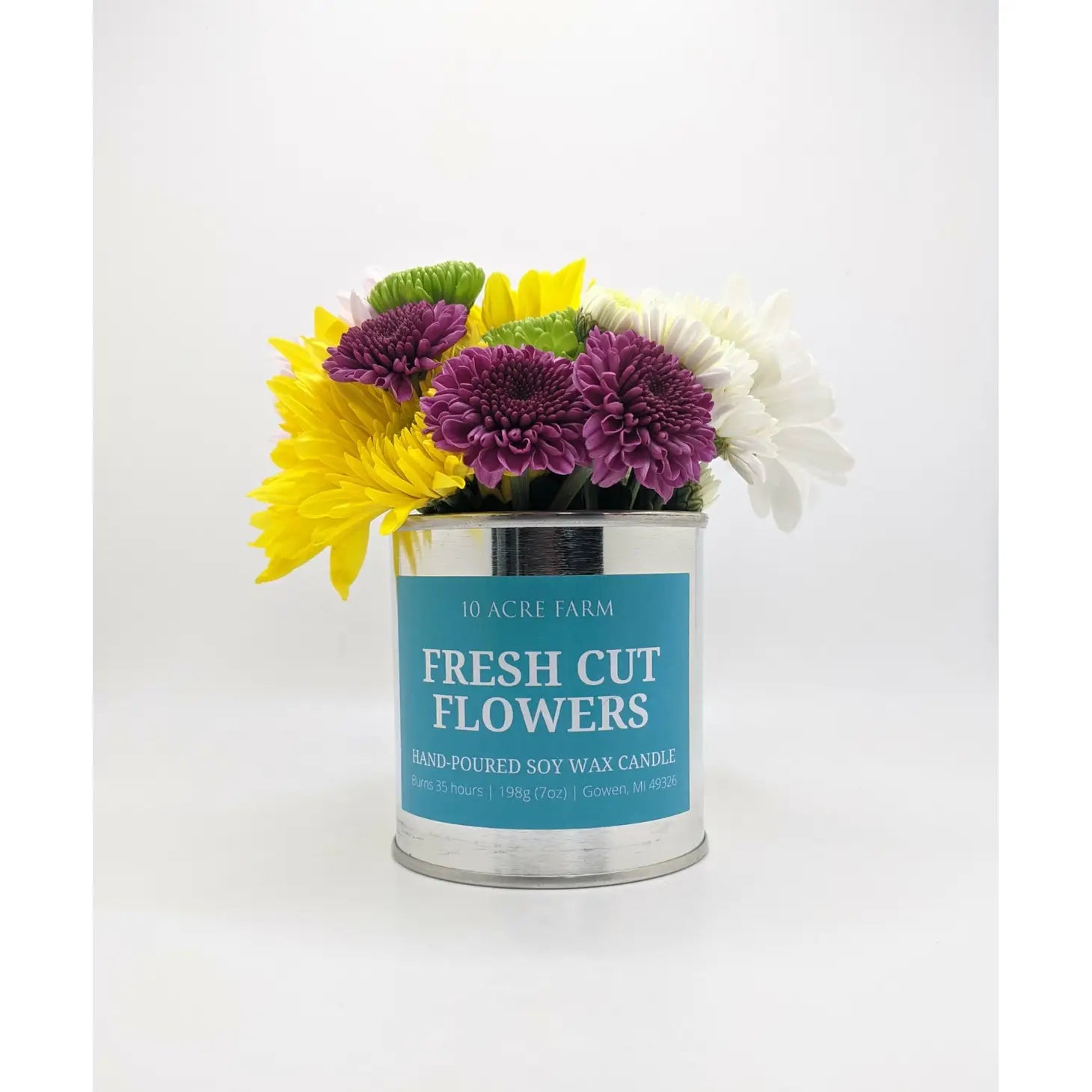 Fresh Cut Flowers Soy Candle - Mimi & Rae