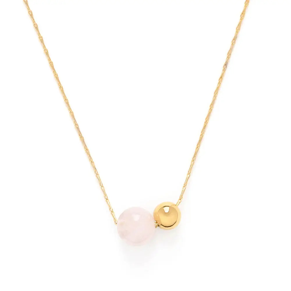 Gemstone Orbit Necklace - Mimi & Rae