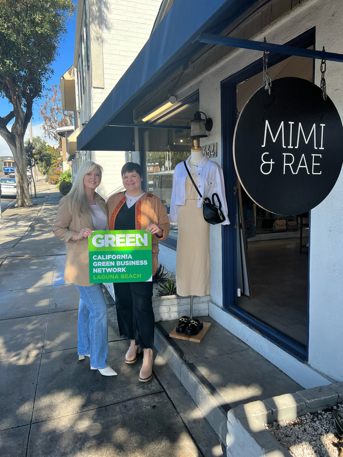 Mimi & Rae is Certified Green Business in Laguna Beach, CA