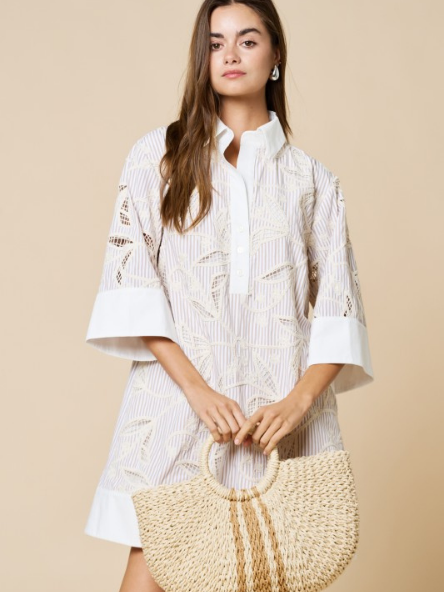 Carol Poplin Shirtdress