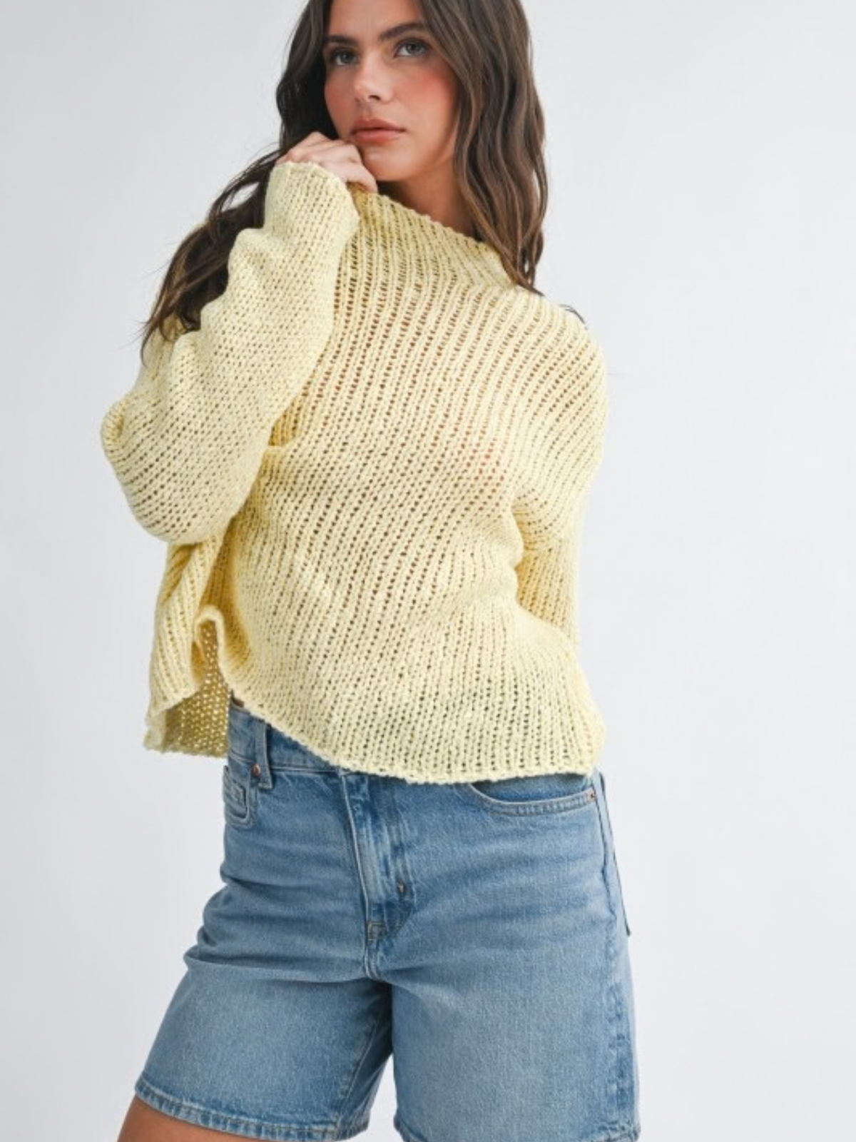 Chunky Crochet Sweater